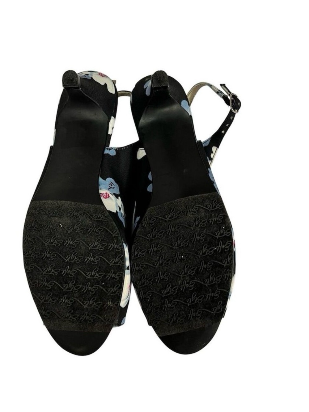 Soft Styled Women's Floral Slingback Kitten Heels Size 7 Multicolor - Picture 4 of 4